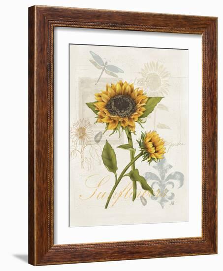 Romantic Sunflower II-Jade Reynolds-Framed Art Print