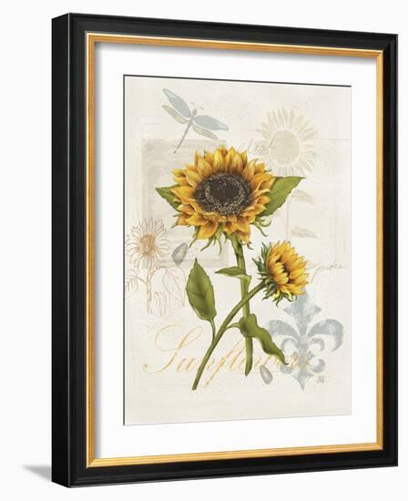 Romantic Sunflower II-Jade Reynolds-Framed Art Print