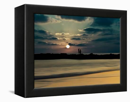 Romantic Sunset-Josh Adamski-Framed Premier Image Canvas