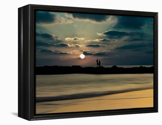 Romantic Sunset-Josh Adamski-Framed Premier Image Canvas