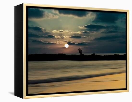 Romantic Sunset-Josh Adamski-Framed Premier Image Canvas
