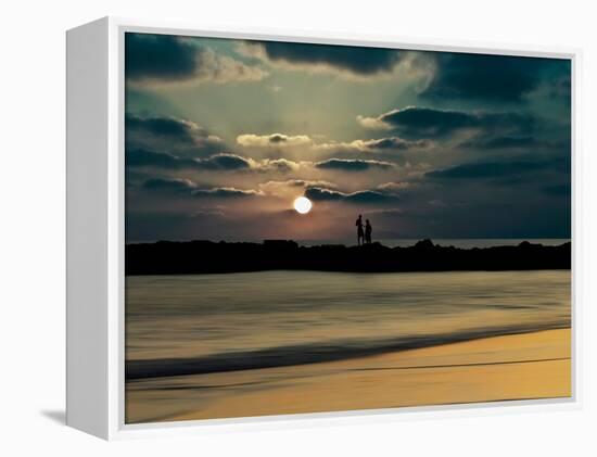 Romantic Sunset-Josh Adamski-Framed Premier Image Canvas