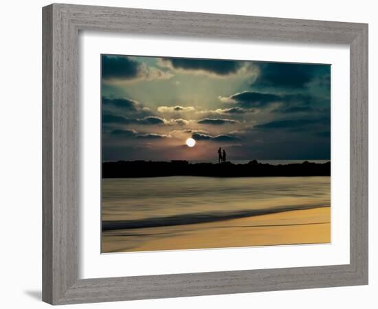 Romantic Sunset-Josh Adamski-Framed Photographic Print