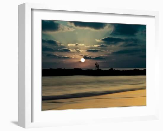 Romantic Sunset-Josh Adamski-Framed Photographic Print