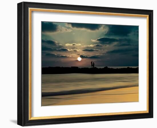 Romantic Sunset-Josh Adamski-Framed Photographic Print