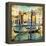 Romantic Venice - Artwork In Painting Style-Maugli-l-Framed Stretched Canvas