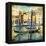 Romantic Venice - Artwork In Painting Style-Maugli-l-Framed Stretched Canvas