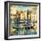 Romantic Venice - Artwork In Painting Style-Maugli-l-Framed Art Print