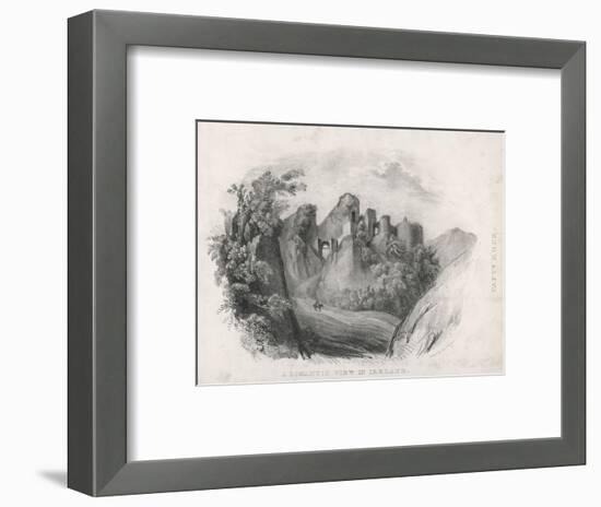 Romantic View in Ireland-null-Framed Art Print