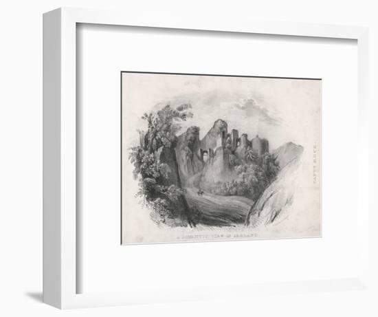 Romantic View in Ireland-null-Framed Art Print