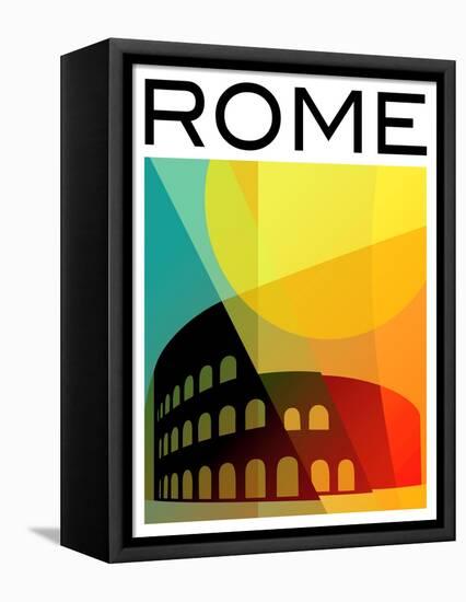 Rome 1-Cory Steffen-Framed Premier Image Canvas