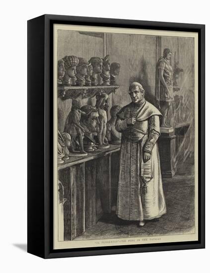 Rome, a Carnival Contrast, Il Penseroso, the Pope in the Vatican-Francis S. Walker-Framed Premier Image Canvas