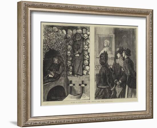 Rome, a Contrast, the Cenci and the Cappucini-Francis S. Walker-Framed Giclee Print