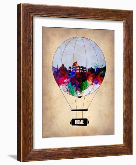 Rome Air Balloon-NaxArt-Framed Art Print