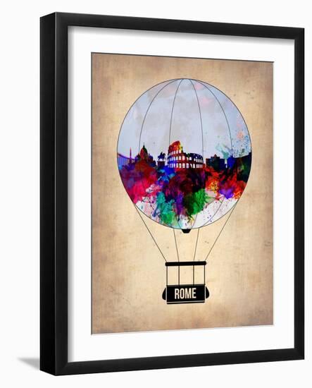 Rome Air Balloon-NaxArt-Framed Art Print