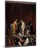 Rome Antique :  Le Marche Aux Esclaves a Rome  (The Slave Market in Rome) Une Esclave Nue Sur Une E-Jean Leon Gerome-Mounted Giclee Print