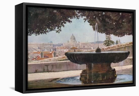 Rome', c1930s-Donald Mcleish-Framed Premier Image Canvas