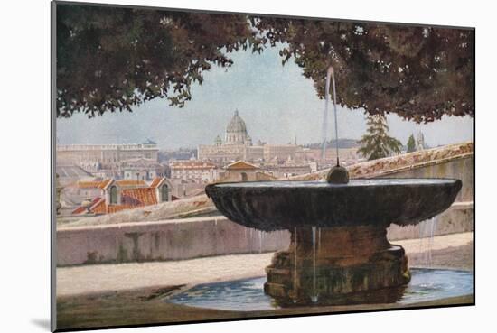 Rome', c1930s-Donald Mcleish-Mounted Giclee Print