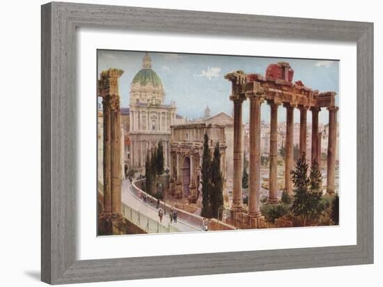 Rome', c1930s-Ewing Galloway-Framed Giclee Print