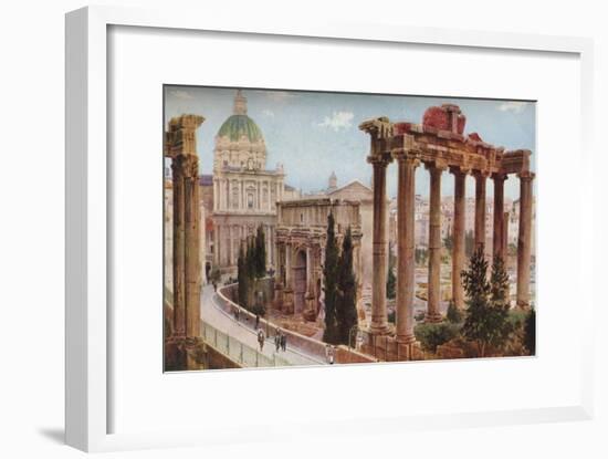 Rome', c1930s-Ewing Galloway-Framed Giclee Print