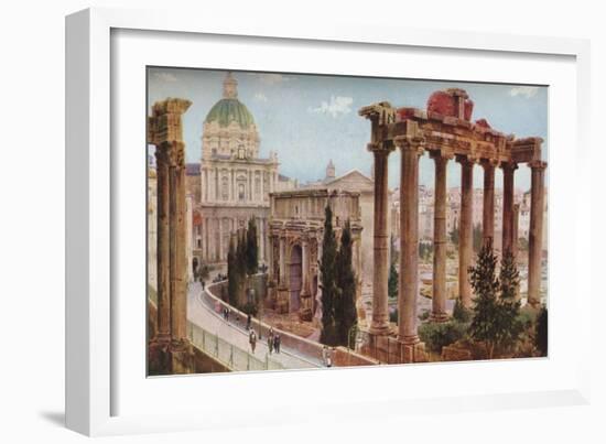 Rome', c1930s-Ewing Galloway-Framed Giclee Print