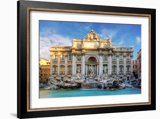 Rome, Fountain Di Trevi, Italy-TTstudio-Framed Photographic Print