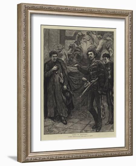 Rome, In Sanctuary-Hubert von Herkomer-Framed Giclee Print