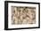 Rome, Italy. Bas relief in the Colosseum of gladiators fighting.-null-Framed Photographic Print