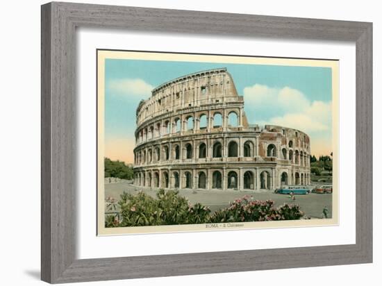 Rome, Italy, Coliseum-null-Framed Art Print