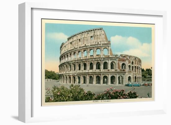 Rome, Italy, Coliseum-null-Framed Art Print