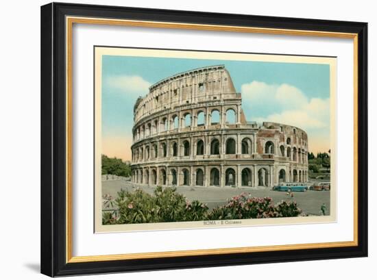 Rome, Italy, Coliseum-null-Framed Art Print