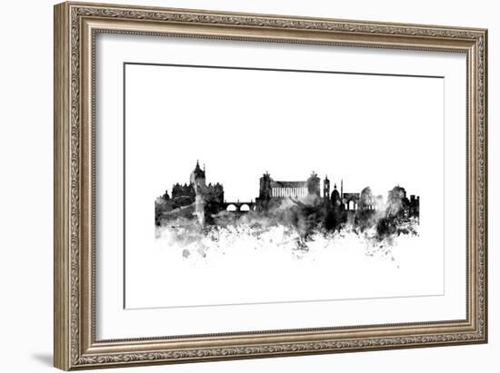 Rome Italy Skyline-Michael Tompsett-Framed Art Print