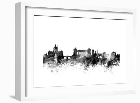 Rome Italy Skyline-Michael Tompsett-Framed Art Print