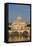 Rome, Italy. St Peter's Basilica. Tiber river and Sant'Angelo Bridge in foreground.-null-Framed Premier Image Canvas