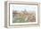 Rome, overview from the Borghese Gardens, 2013-Anthony Butera-Framed Premier Image Canvas