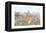 Rome, overview from the Borghese Gardens, 2013-Anthony Butera-Framed Premier Image Canvas
