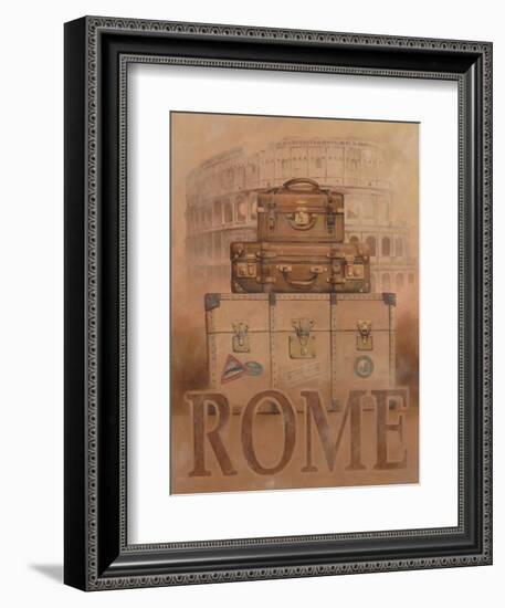 Rome - Pack Your Bags-Unknown Chiu-Framed Art Print