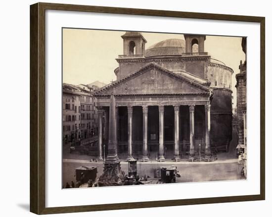 Rome's Pantheon General View-Bettmann-Framed Photographic Print