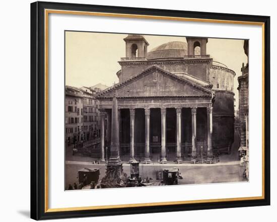 Rome's Pantheon General View-Bettmann-Framed Photographic Print