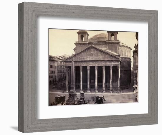 Rome's Pantheon General View-Bettmann-Framed Photographic Print