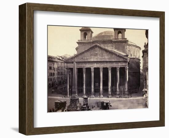 Rome's Pantheon General View-Bettmann-Framed Photographic Print