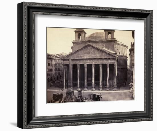 Rome's Pantheon General View-Bettmann-Framed Photographic Print