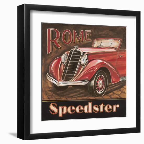 Rome Speedster-Gregory Gorham-Framed Art Print