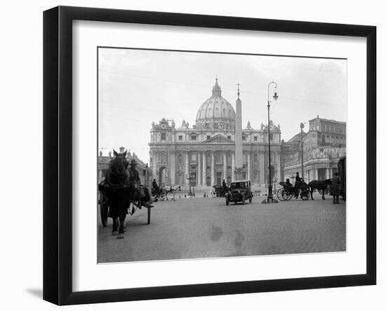 Rome, the Vatican-null-Framed Photographic Print