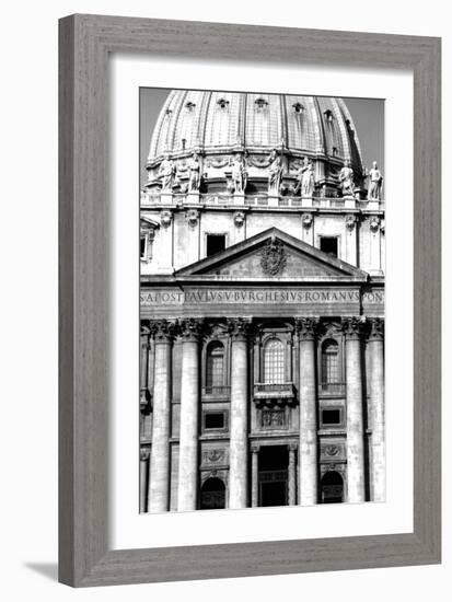 Rome Triptych B-Jeff Pica-Framed Photographic Print