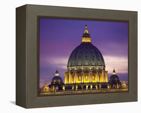 Rome, Vatican City listed as World Heritage by UNESCO,-Sylvain Sonnet-Framed Premier Image Canvas