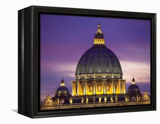 Rome, Vatican City listed as World Heritage by UNESCO,-Sylvain Sonnet-Framed Premier Image Canvas
