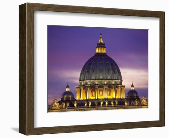 Rome, Vatican City listed as World Heritage by UNESCO,-Sylvain Sonnet-Framed Photographic Print