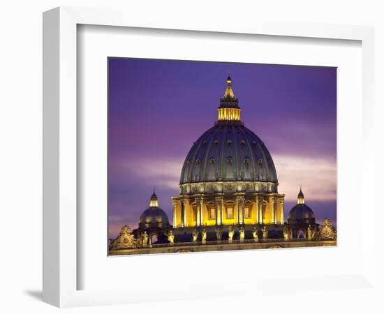 Rome, Vatican City listed as World Heritage by UNESCO,-Sylvain Sonnet-Framed Photographic Print