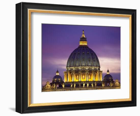 Rome, Vatican City listed as World Heritage by UNESCO,-Sylvain Sonnet-Framed Photographic Print